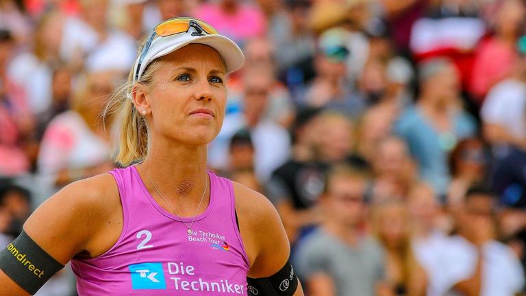 Timmendorfer Strand, Deutschland 31.08 -01. September 2019: Deutschen Beach-Volleyball Meisterschaften - 2019 Karla Borger DJK TuSA 06 Duesseldorf Aktion . Einzelbild . Deutschen Beach-Volleyball Meisterschaften - 2019 *** Timmendorfer Strand, Germany 31 08 01 September 2019 German Beach Volleyball Championships 2019 Karla Borger DJK TuSA 06 Duesseldorf action single image German Beach Volleyball Championships 2019. mraa Timmendorfer Strand, Deutschland 31.08 -01. September 2019: Deutschen Beach-Volleyball Meisterschaften - 2019 Karla Borger DJK TuSA 06 Duesseldorf Aktion . Einzelbild . Deutschen Beach-Volleyball Meisterschaften - 2019 *** Timmendorfer Strand, Germany 31 08 01 September 2019 German Beach Volleyball Championships 2019 Karla Borger DJK TuSA 06 Duesseldorf action single image German Beach Volleyball Championships 2019. mraa
