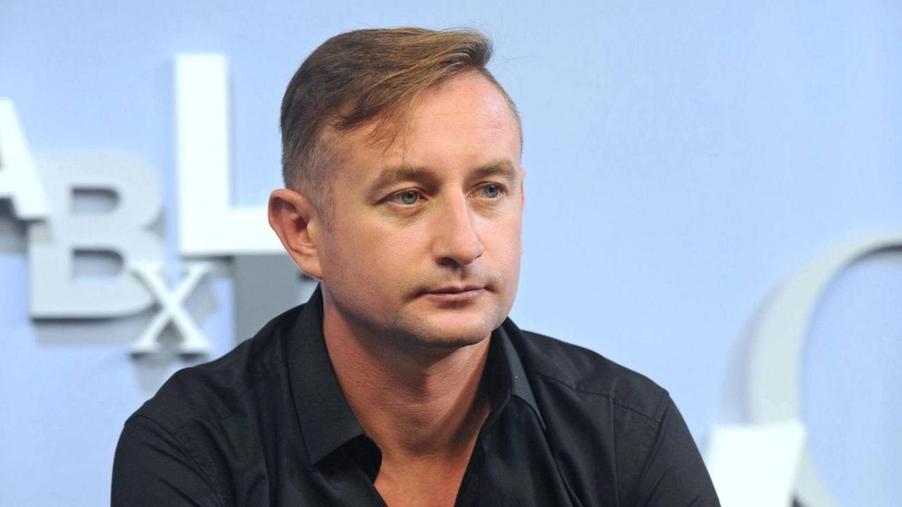 Der ukrainische Schriftsteller Serhij Zhadan. Der ukrainische Schriftsteller Serhij Zhadan.