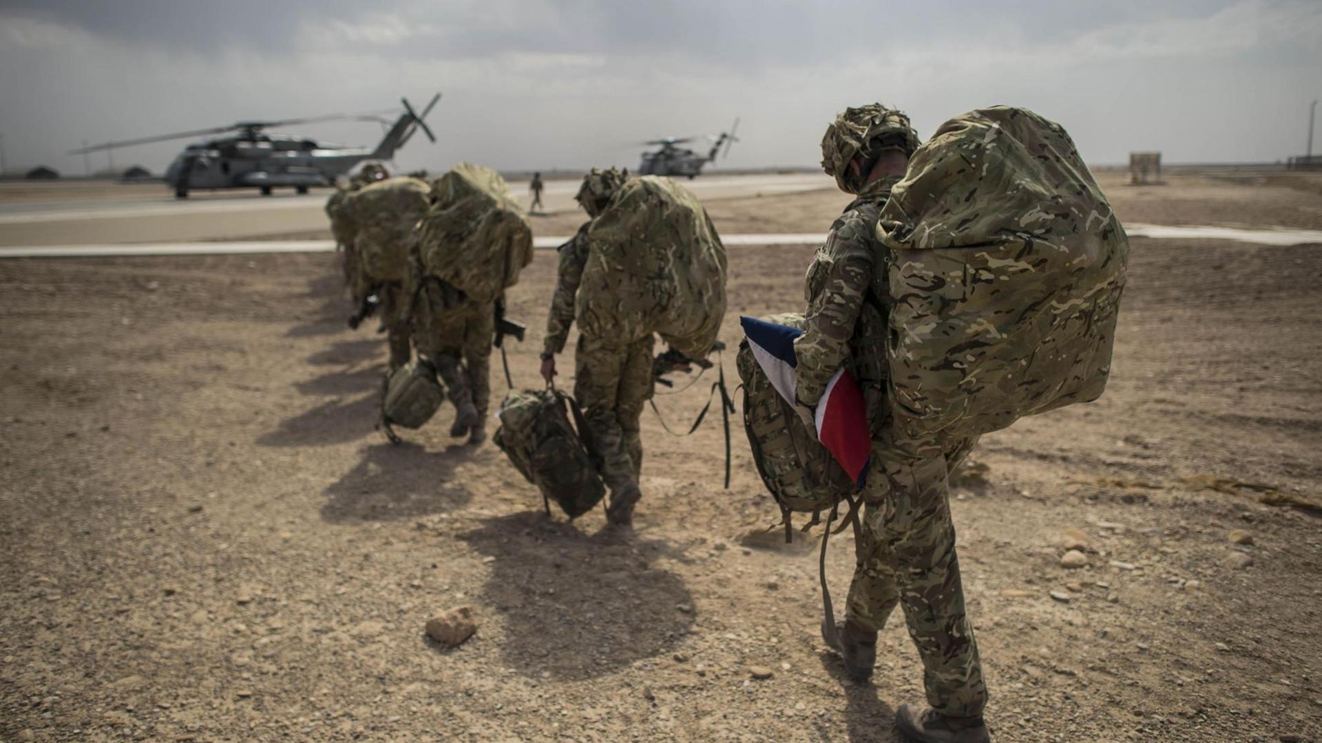 Britische Truppen in der Helmand Provinz | Ben Birchall/PA Wire URN:32474130 |