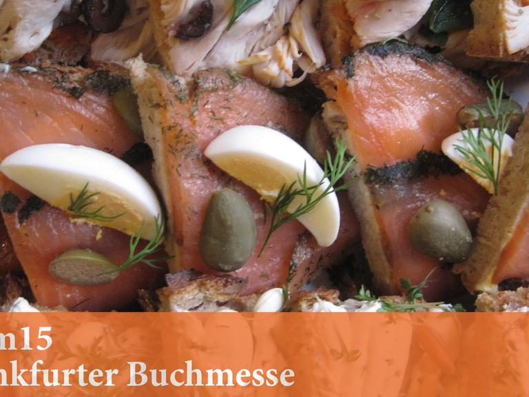Canapés bei der Buchpreisverleihung im Frankfurter Römer