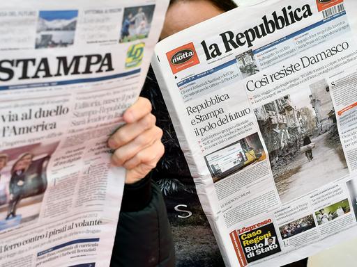 Am 2. März 2016 wurde bekannt: Die italienischen Zeitungen "La Repubblica" und "La Stampa" fusionieren.
