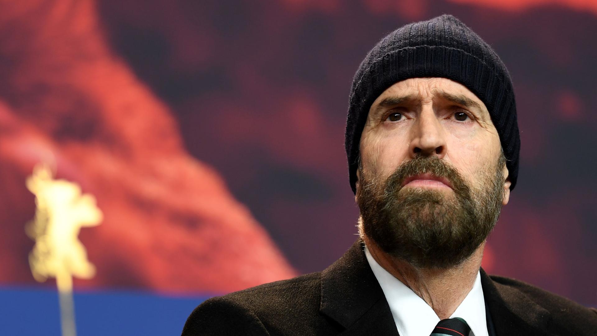 Regisseur Rupert Everett auf der Berlinale 2018 Regisseur Rupert Everett auf der Berlinale 2018