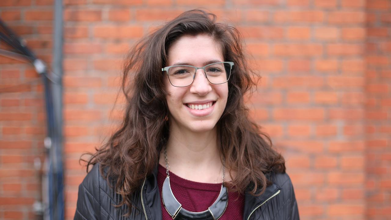 Die Referentin Maya Ofir Magnat bei der re:publica 2017 Die Referentin Maya Ofir Magnat bei der re:publica 2017