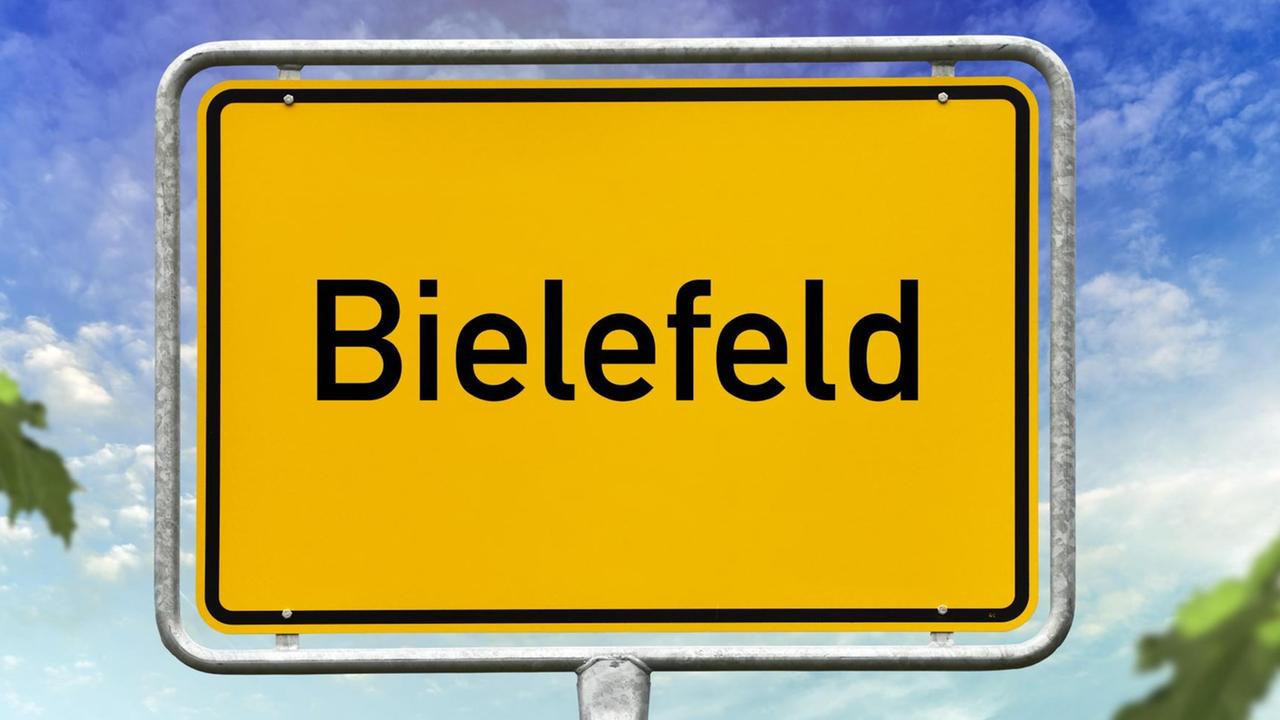 Ortsschild von Bielefeld Ortsschild von Bielefeld