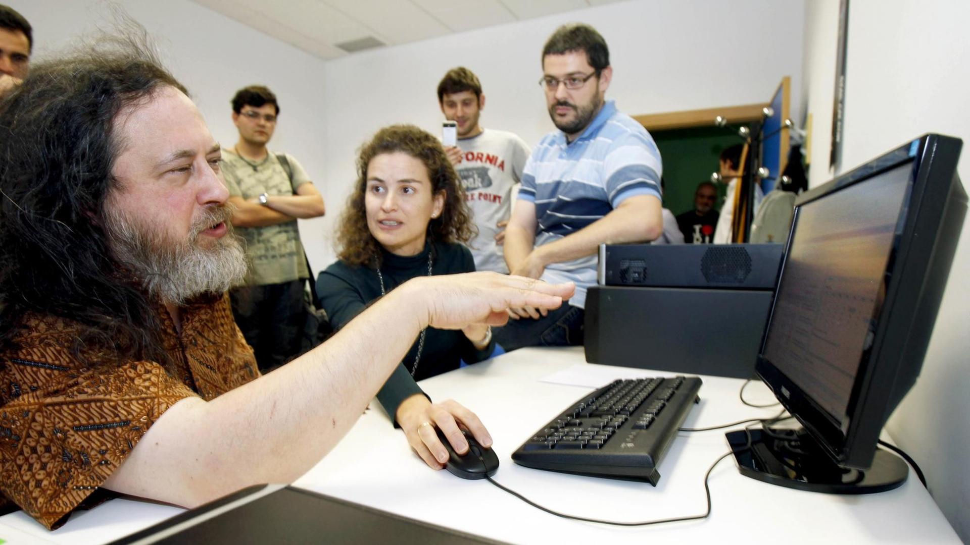 Richard Stallman, Gründer der Free Software Foundation Richard Stallman, Gründer der Free Software Foundation