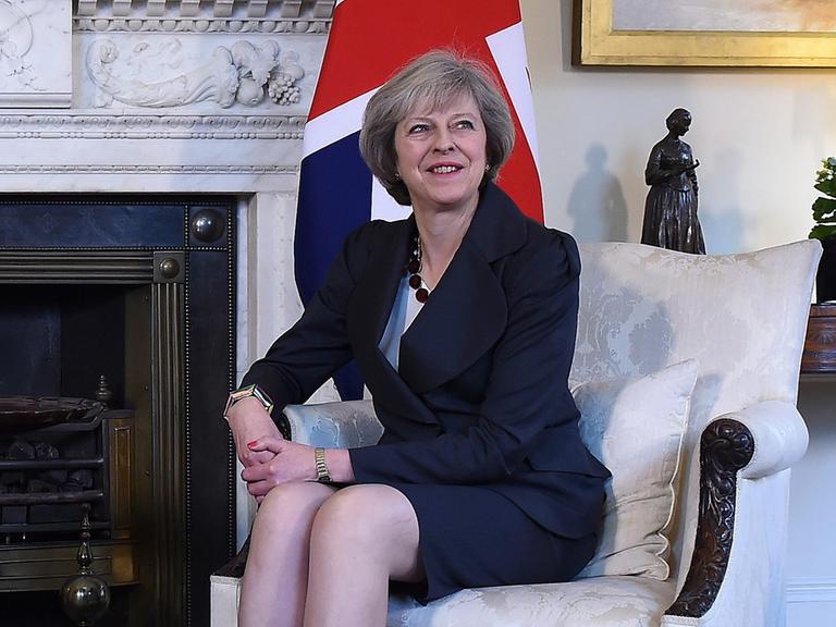 Die britische Premierministerin Theresa May