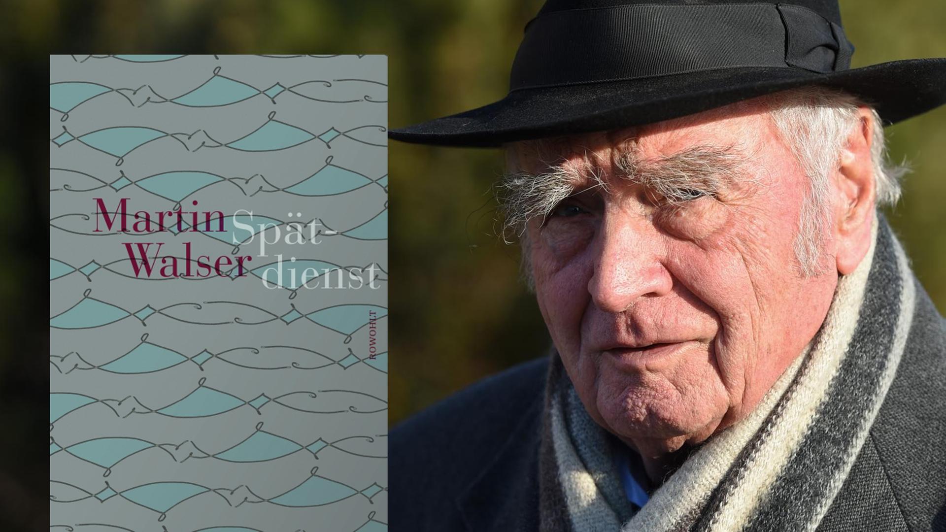 Martin Walser trägt Schalt und Hut. Martin Walser trägt Schalt und Hut.