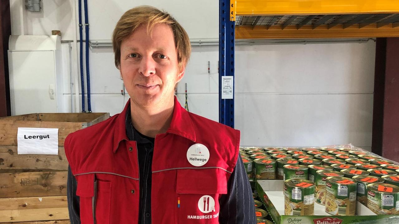 Jens Hellwege von den Hamburger Tafeln Jens Hellwege von den Hamburger Tafeln