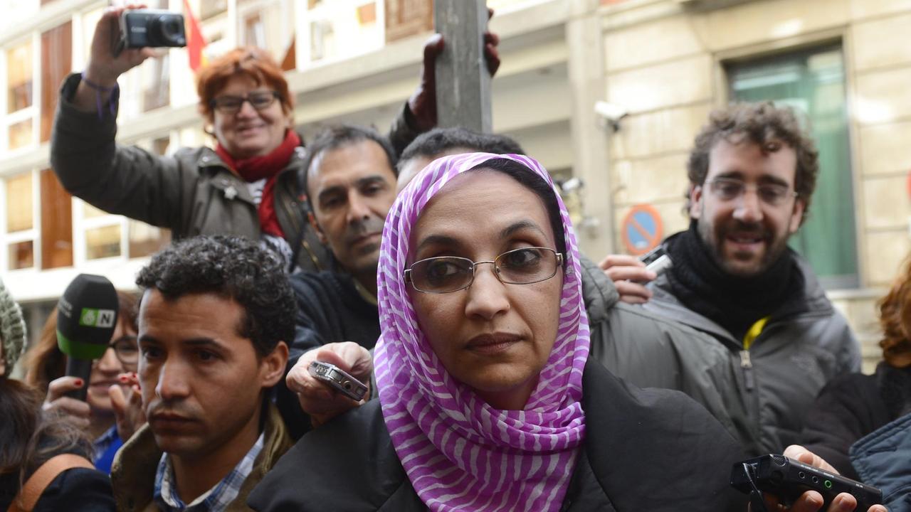 Die Menschenrechtsaktivistin Aminatou Haidar Die Menschenrechtsaktivistin Aminatou Haidar