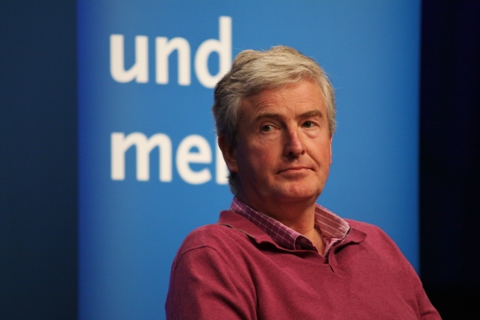 Bernhard Peters bei der Sportkonferenz beim Deutschlandfunk Bernhard Peters bei der Sportkonferenz beim Deutschlandfunk