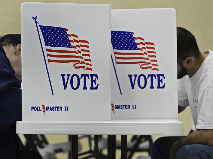 Als entscheidend gilt das Votum in den "Swing States" Als entscheidend gilt das Votum in den "Swing States"