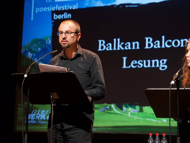 Lesung beim Poesiefestival Berlin 2016
