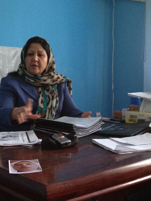 Ein mühsamer Kampf: Fausia Hamidi setzt sich für die Rechter afghanischer Frauen ein. 