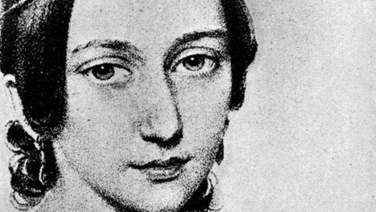 Clara Schumann im Porträt, wie sie auch bis 2002 die letzte Ausgabe des 100-Mark-Scheins zierte. Clara Schumann im Porträt, wie sie auch bis 2002 die letzte Ausgabe des 100-Mark-Scheins zierte.