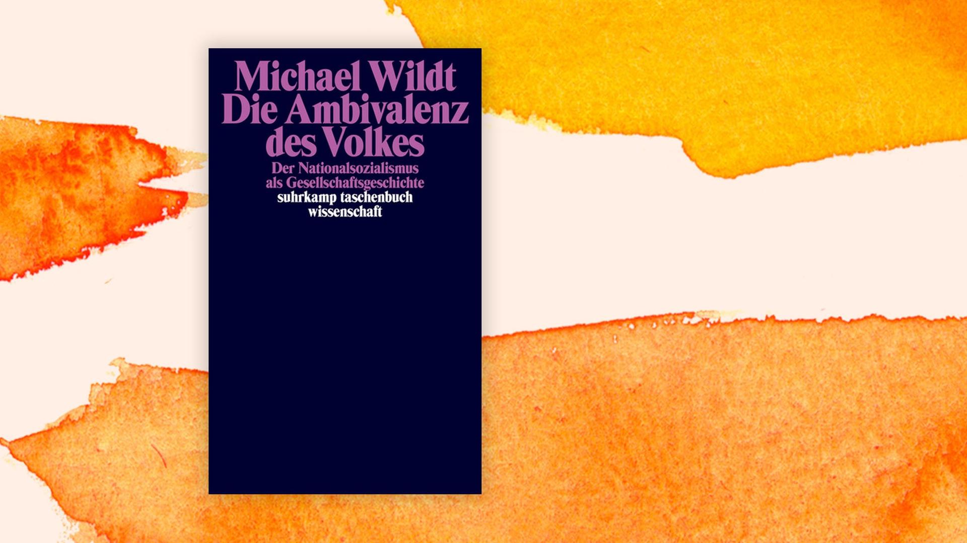 Das Cover des Buches "Die Ambivalenz des Volkes" ist vor einem aquarellierten Hintergrund zu sehen. Das Cover des Buches "Die Ambivalenz des Volkes" ist vor einem aquarellierten Hintergrund zu sehen.