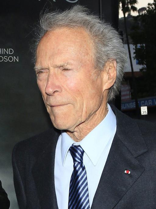 US-Regisseur und Schauspieler Clint Eastwood am 8. September 2016 in Hollywood auf dem Weg zu einer Vorführung von "Sully"
