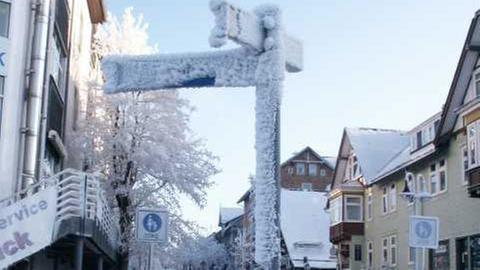 Oberhof in Thüringen ist ein Zentrum des Wintersports.