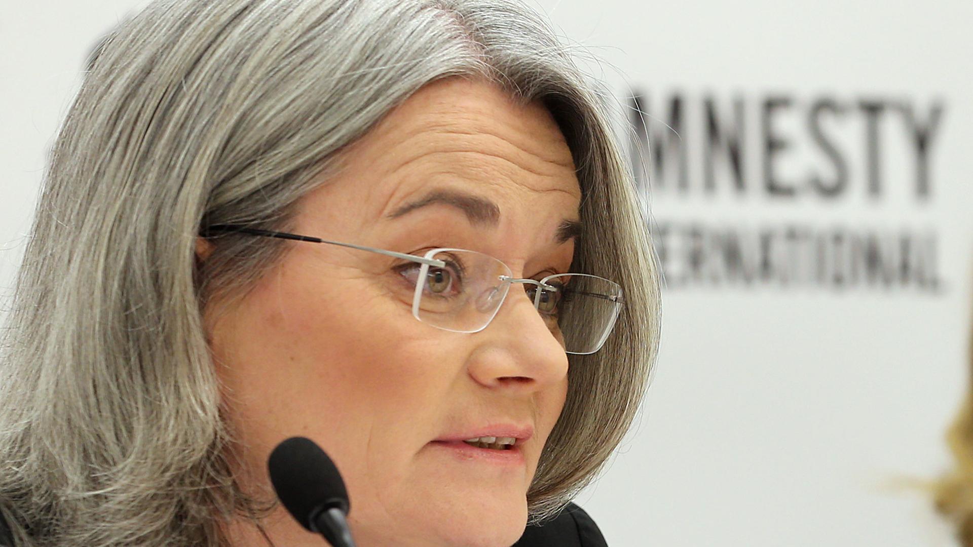 Die Amnesty-International-Expertin für den Nahen Osten, Ruth Jüttner. Die Amnesty-International-Expertin für den Nahen Osten, Ruth Jüttner.