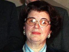 Die frühere SPD-Justizsenatorin in Hamburg und Berlin, Lore Maria Peschel-Gutzeit (SPD)