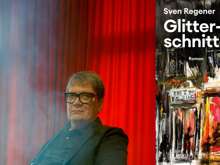 Der Autor Sven Regener und sein Roman "Glitterschnitter"
