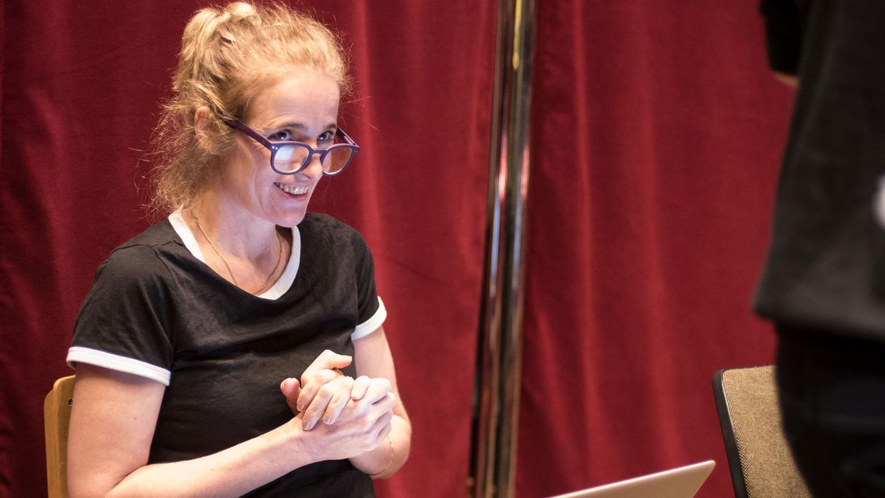 Die Autorin und Regisseurin Cristin König Die Autorin und Regisseurin Cristin König