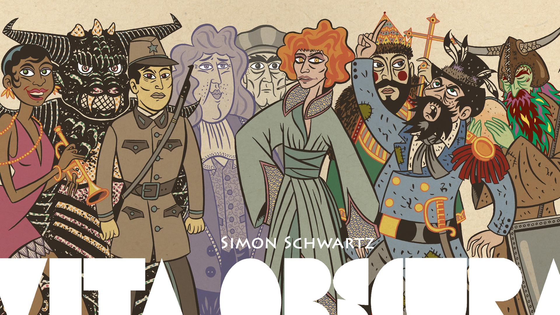Cover "Vita Obscura" von Simon Schwartz Cover "Vita Obscura" von Simon Schwartz