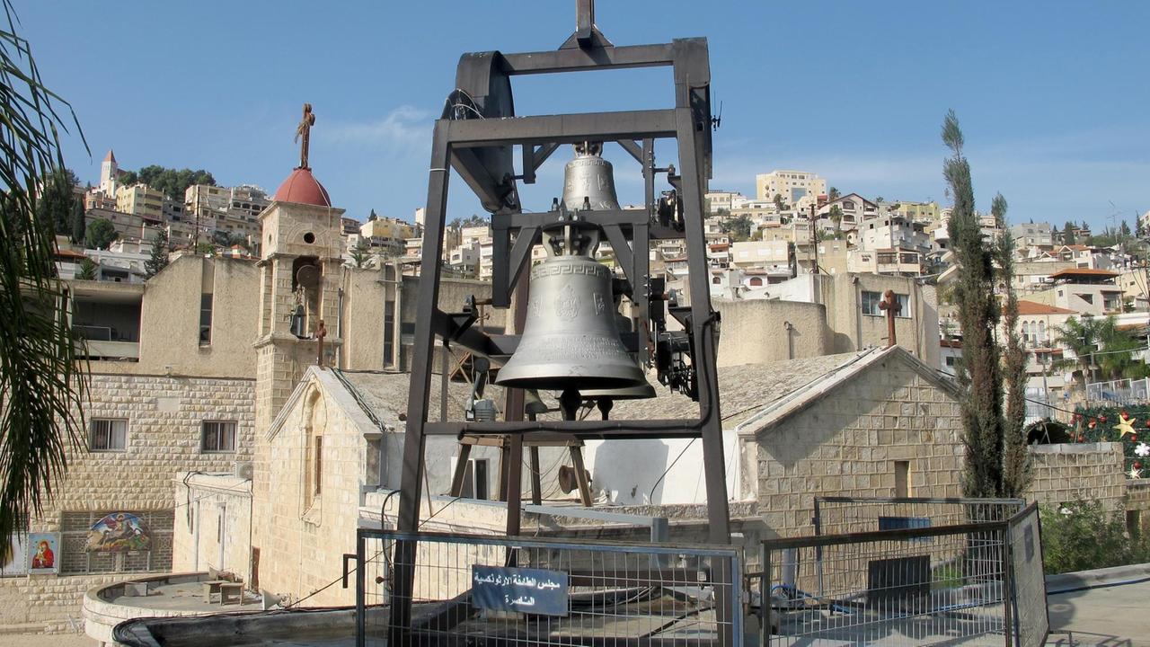 Blick auf die Stadt Nazareth Blick auf die Stadt Nazareth