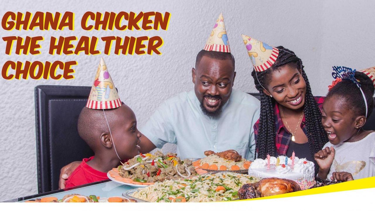 Mit der landesweiten Kampagne "Eat Ghana Chicken" und vielen TV- und Radio-Spots, will Ghanas Regierung für die heimischen Hühnchen werben. Mit der landesweiten Kampagne "Eat Ghana Chicken" und vielen TV- und Radio-Spots, will Ghanas Regierung für die heimischen Hühnchen werben.