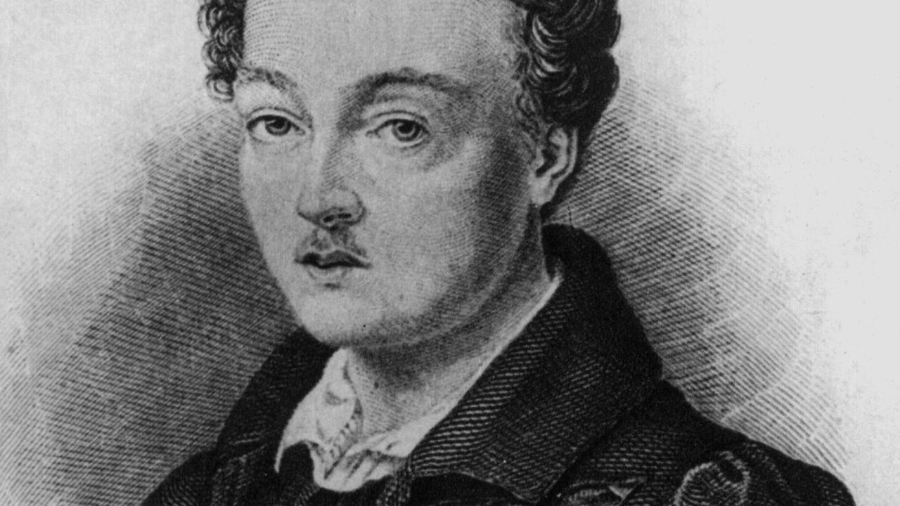 Historische Zeichnung von Georg Büchner Historische Zeichnung von Georg Büchner