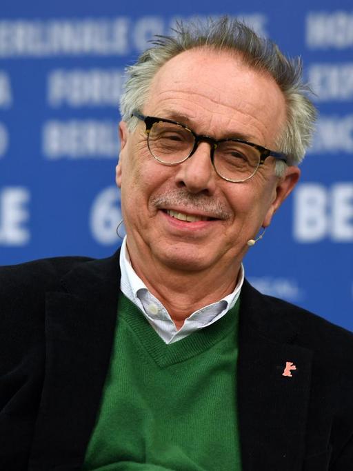 Das Bild zeigt den Direktor der Internationalen Filmfestspiele Berlin, Dieter Kosslick, spricht am 31.01.2017 in Berlin während einer Pressekonferenz zum Programm der 67. Berlinale.