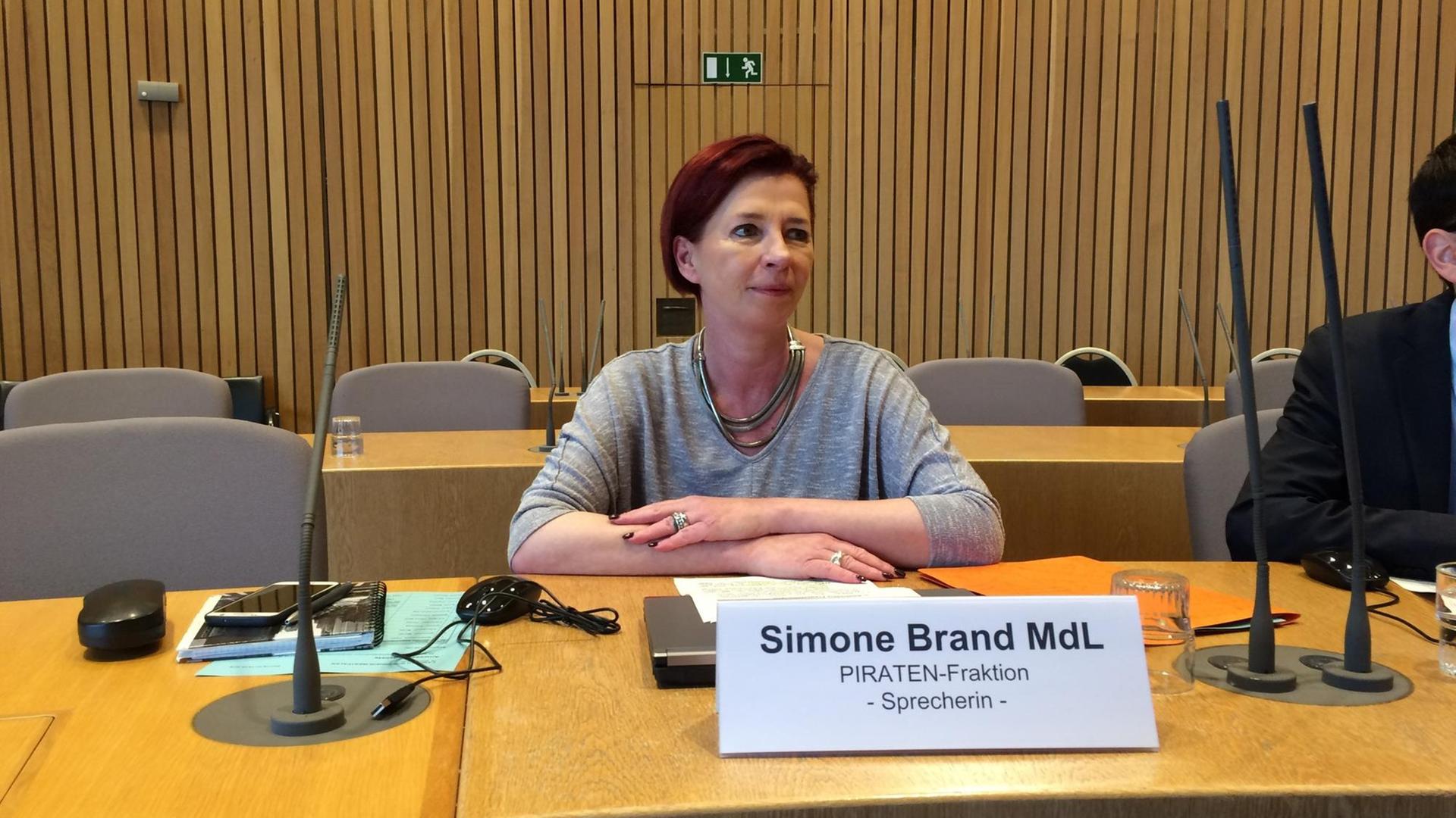 Simone Brandl, MdL, Sprecherin Piraten-Fraktion