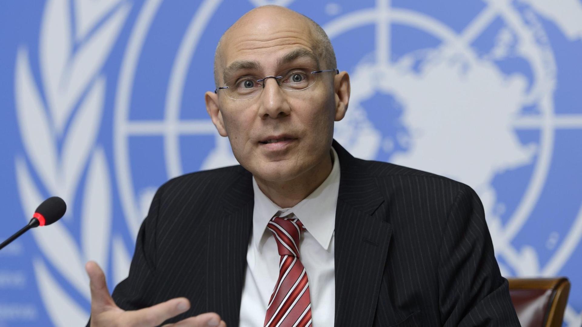 Volker Türk, stellvertretender UNO-Flüchtlingshochkommissar. Volker Türk, stellvertretender UNO-Flüchtlingshochkommissar.