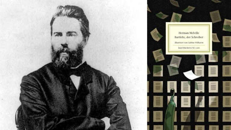 Der Schriftsteller Herman Melville und sein Roman "Bartleby, der Schreiber" Der Schriftsteller Herman Melville und sein Roman "Bartleby, der Schreiber"