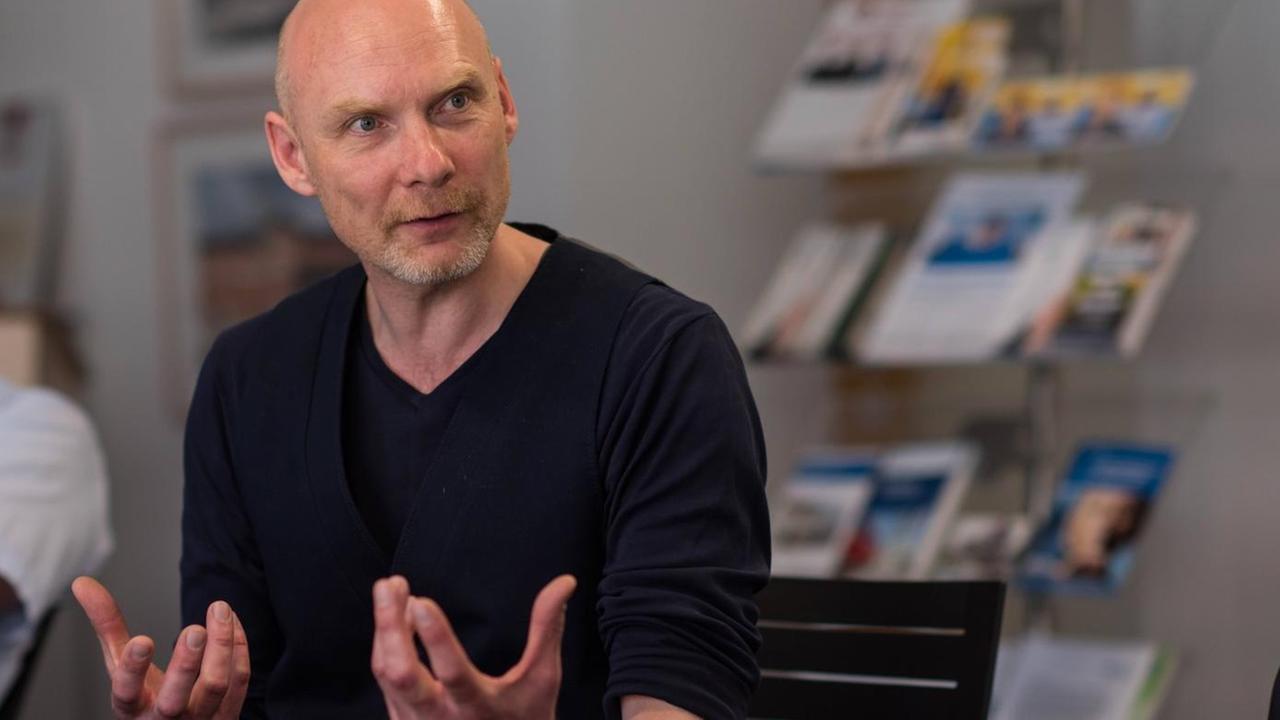 Der Mobilitätsforscher Stephan Rammler am 1.Juni 2016 in Berlin. Der Mobilitätsforscher Stephan Rammler am 1.Juni 2016 in Berlin.