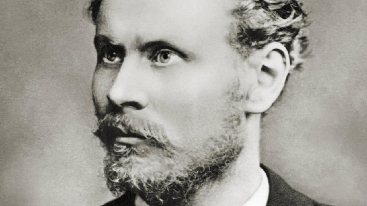 Porträtaufnahme des Flugpioniers Otto Lilienthal Porträtaufnahme des Flugpioniers Otto Lilienthal