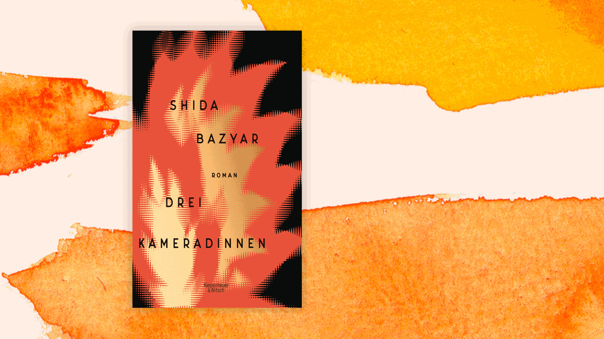 Cover des Buchs "Drei Kameradinnen" von Shida Bazyar. Cover des Buchs "Drei Kameradinnen" von Shida Bazyar.