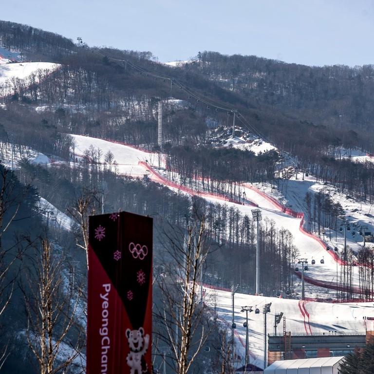 Hier finden die alpinen Ski-Wettbewerbe statt.