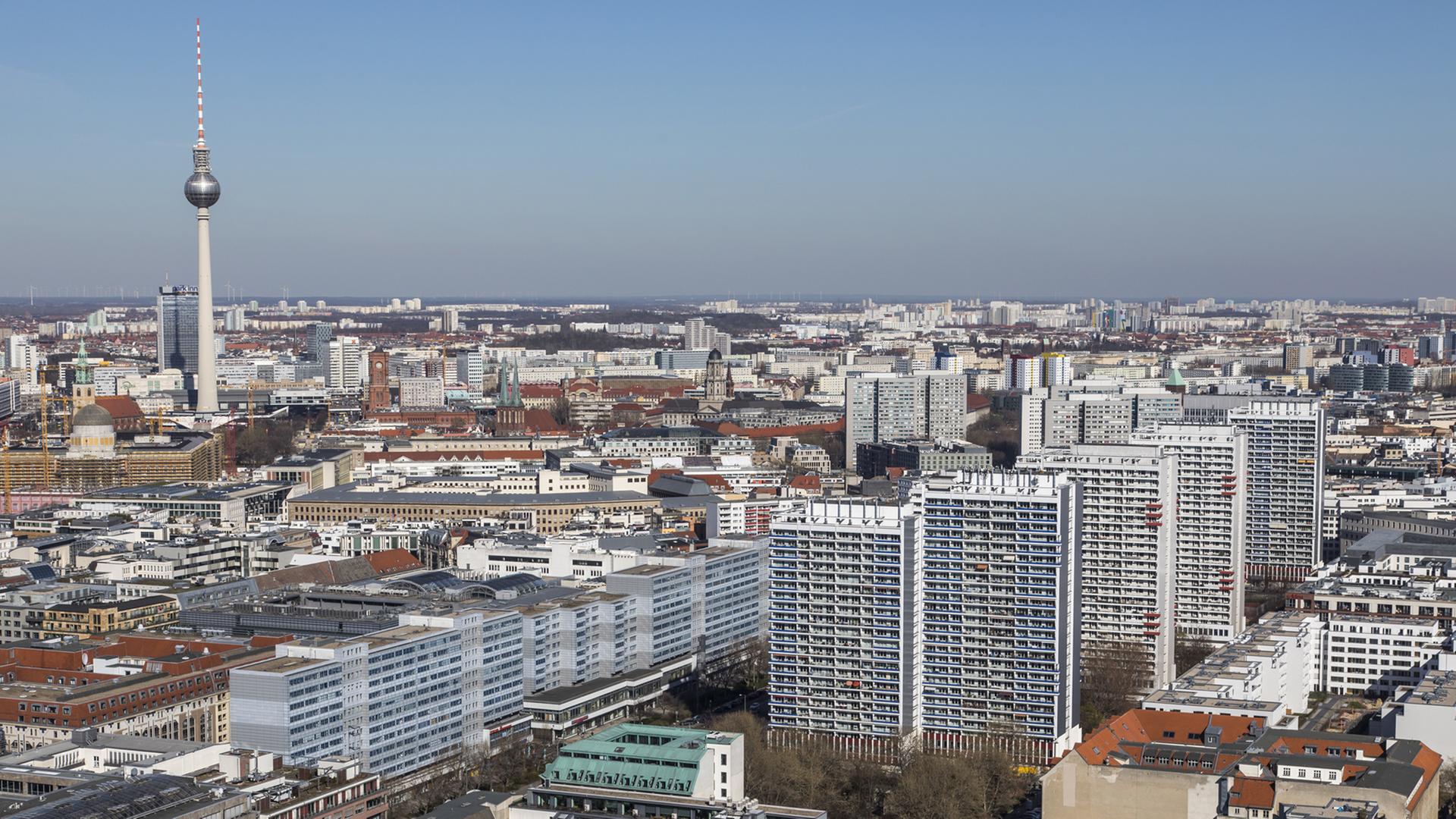 Blick über Berlin-Mitte Blick über Berlin-Mitte