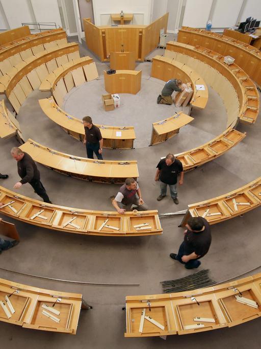 Der rheinland-pfälzische Landtag in Mainz