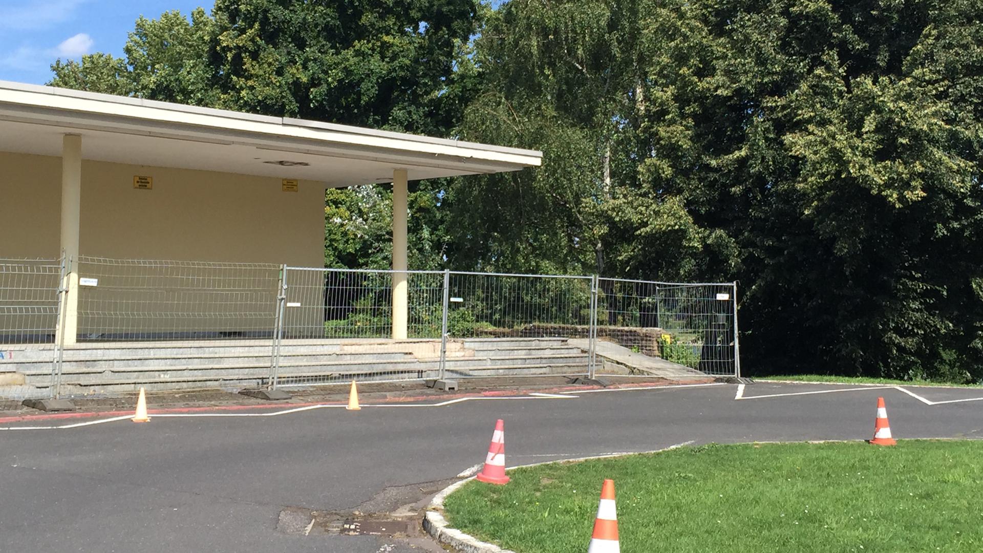 Abrissarbeiten in der Amerikanischen Siedlung in Bonn Abrissarbeiten in der Amerikanischen Siedlung in Bonn