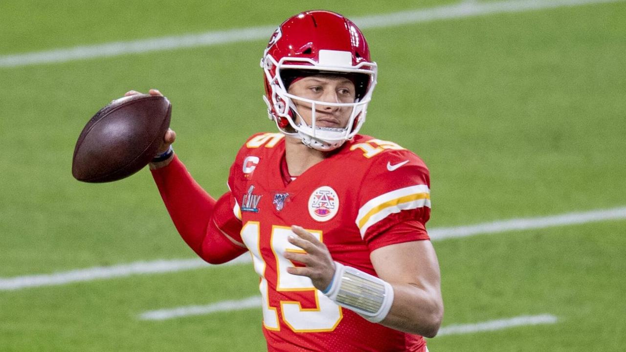 Patrick Mahomes im Super Bowl Patrick Mahomes im Super Bowl