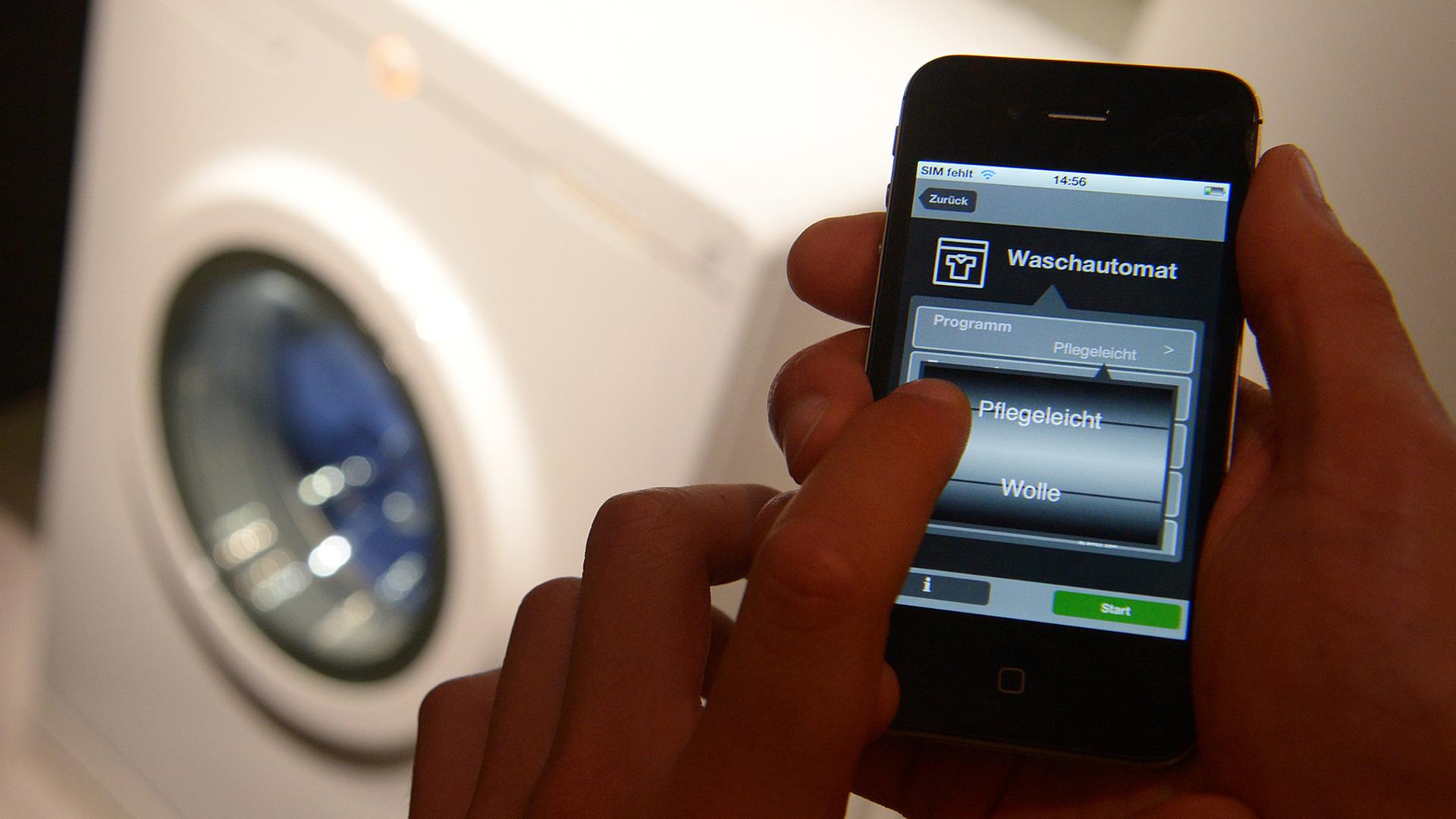 Smartphone-App für die Waschmaschine - nützlich oder überflüssig? Smartphone-App für die Waschmaschine - nützlich oder überflüssig?