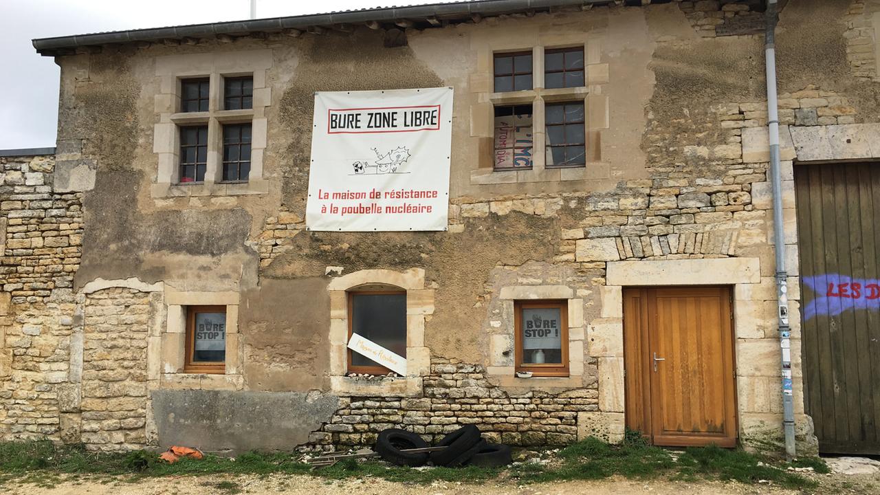 Die „Maison de résistance“ in Bure Die „Maison de résistance“ in Bure