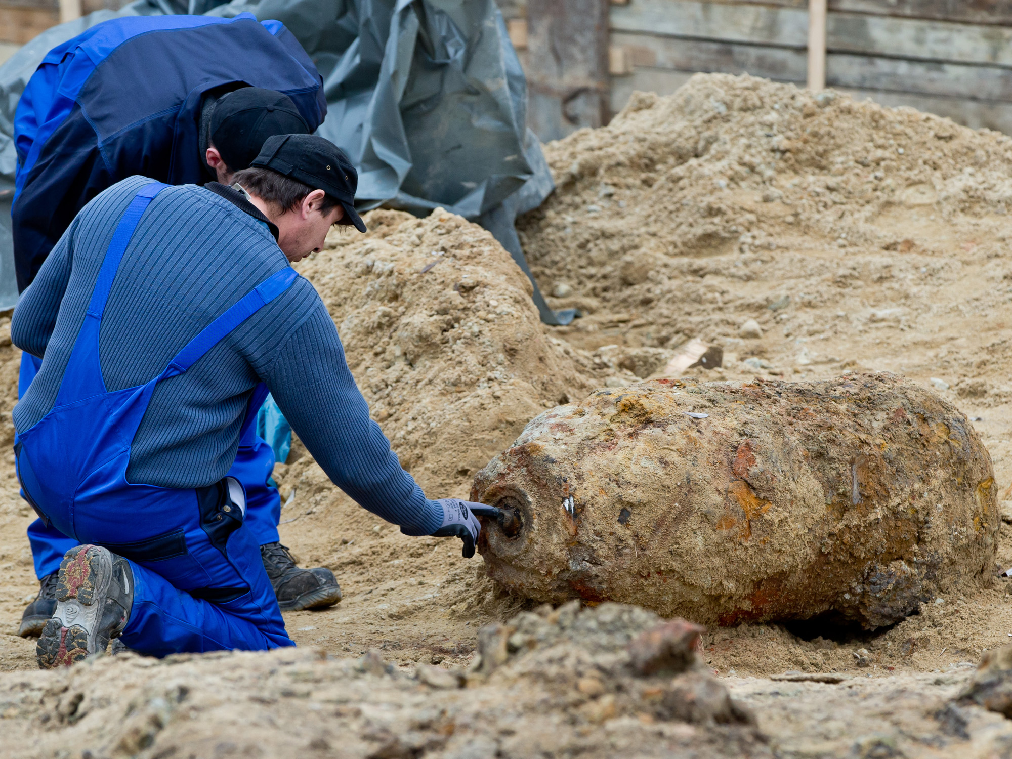 Fliegerbomben Gefährliche Blindgänger