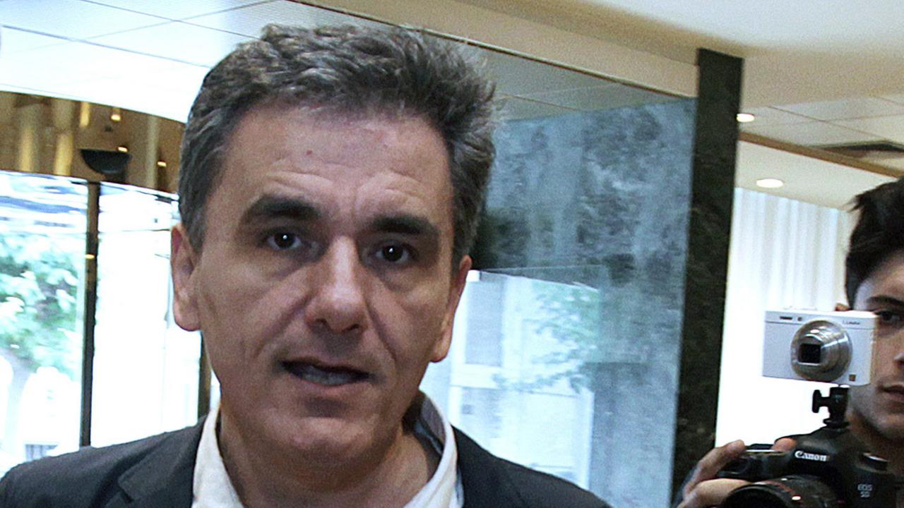 Varoufakis-Nachfolger und neuer griechischer Finanzminister Euklid Tsakalotos Varoufakis-Nachfolger und neuer griechischer Finanzminister Euklid Tsakalotos