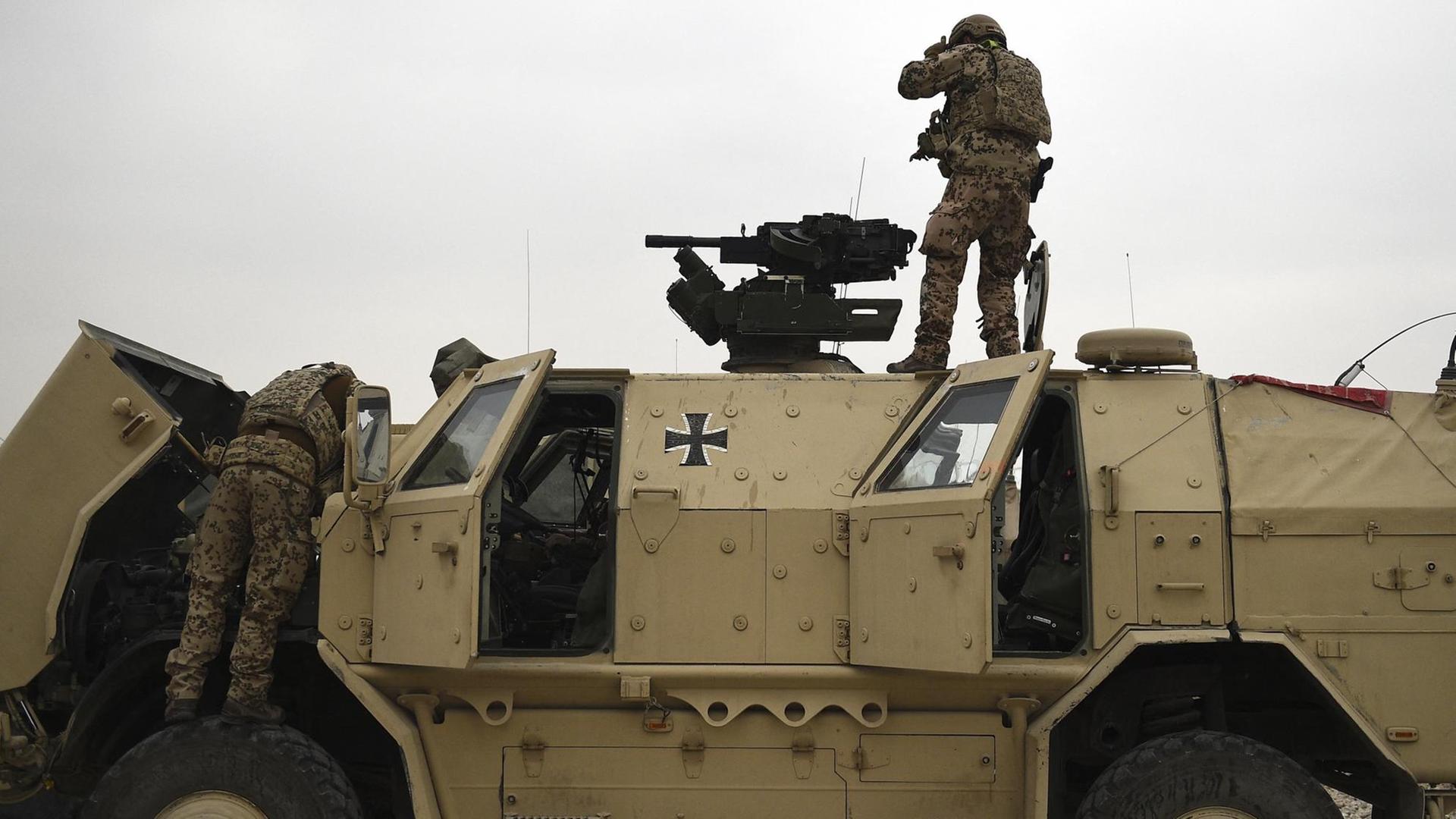 Deutsche Soldaten im November 2019 in Afghanistan Deutsche Soldaten im November 2019 in Afghanistan