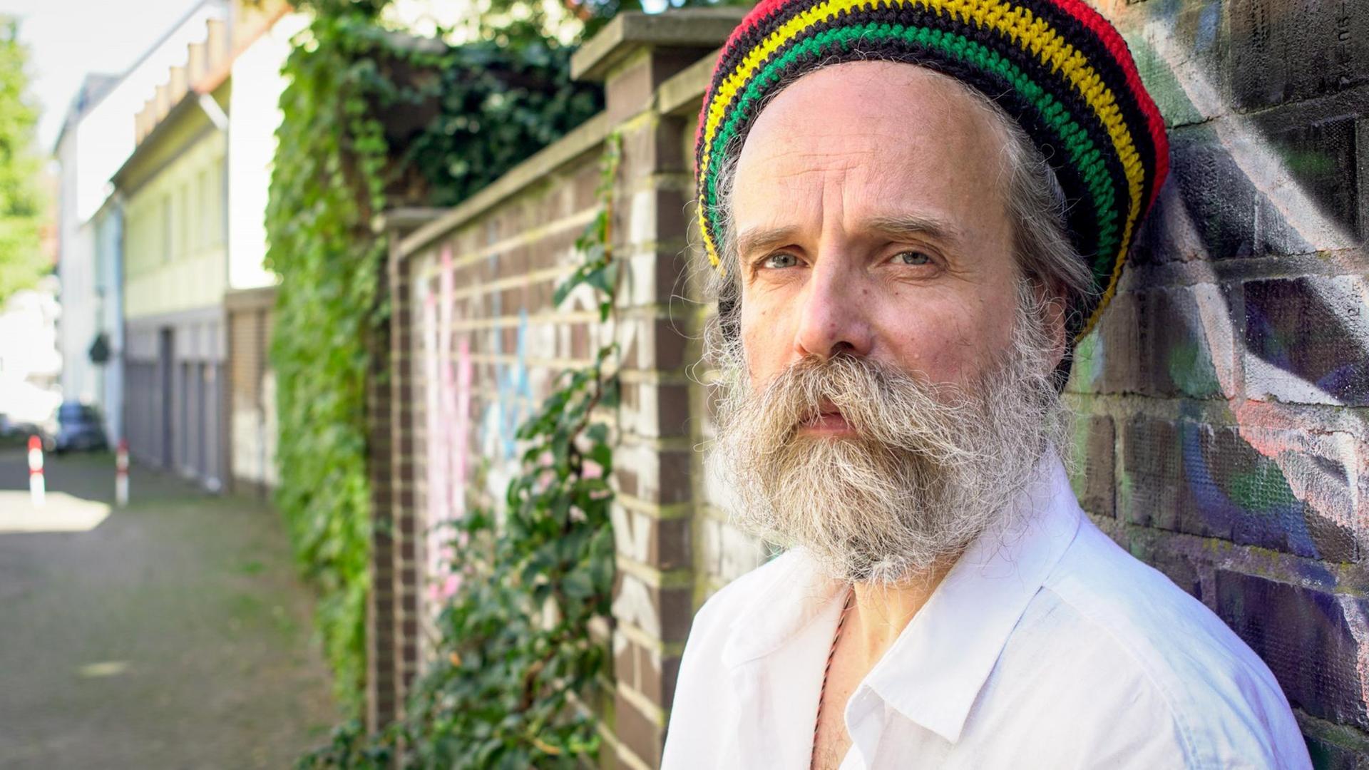 Der Rastafari und Reggae-Musiker Uwe Banton