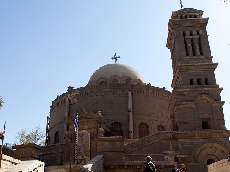 Eine Kirche im Koptenviertel von Kairo