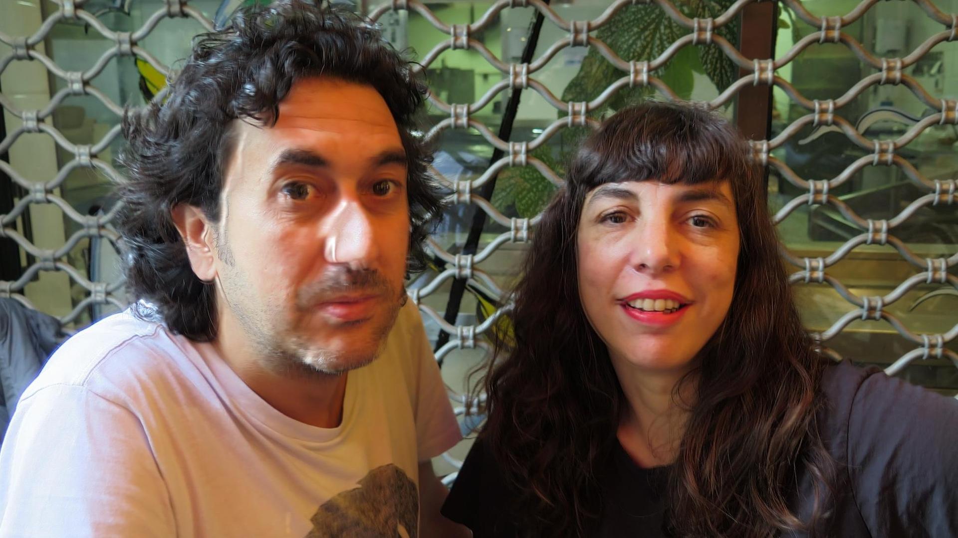 Sarah Murcia (b) mit Gilles Coronado (g) Sarah Murcia (b) mit Gilles Coronado (g)