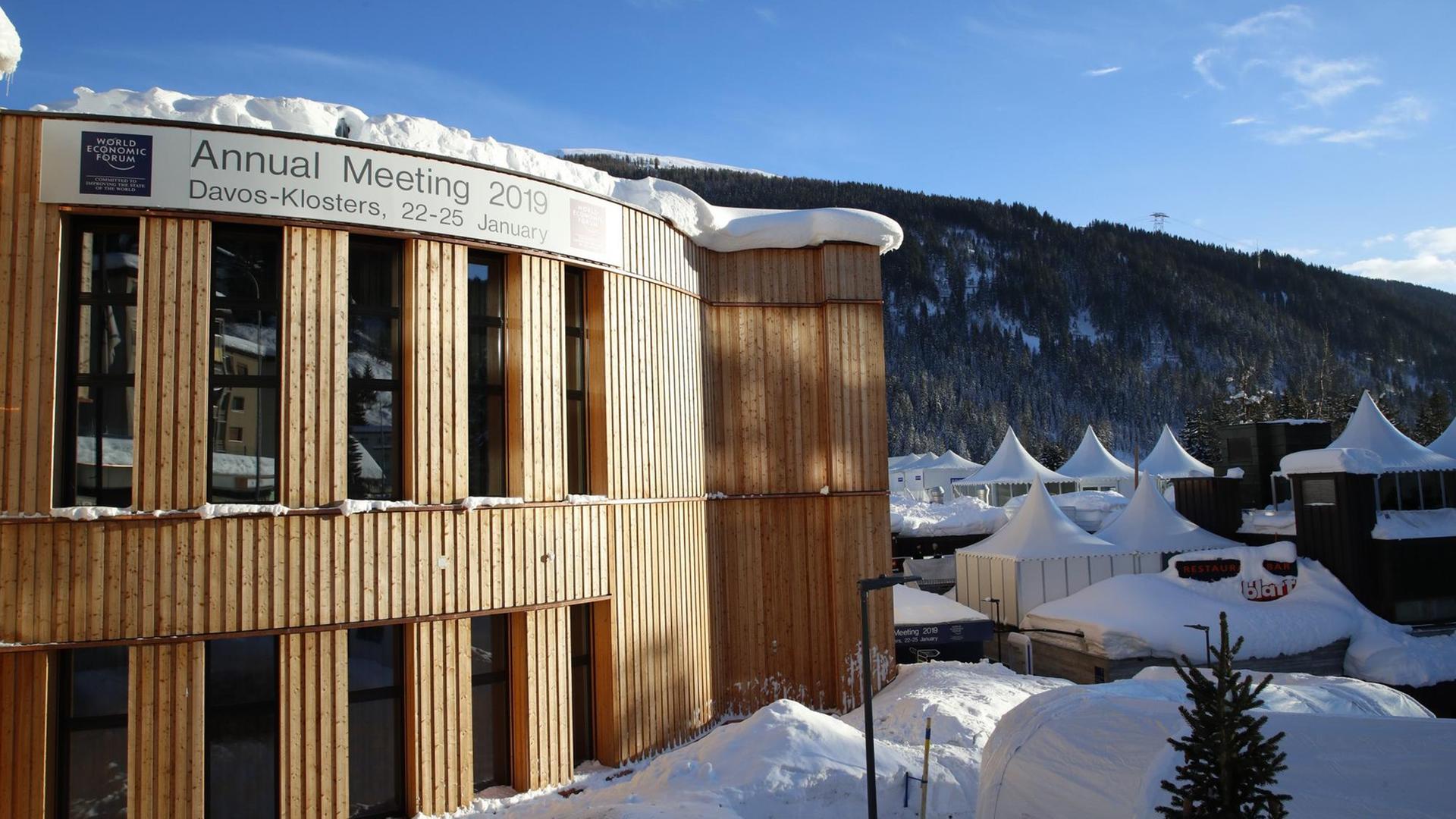 Vor dem Weltwirtschaftsforum 2019 in Davos Vor dem Weltwirtschaftsforum 2019 in Davos